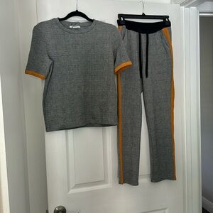 ZARA 2Piece set pants and top size small